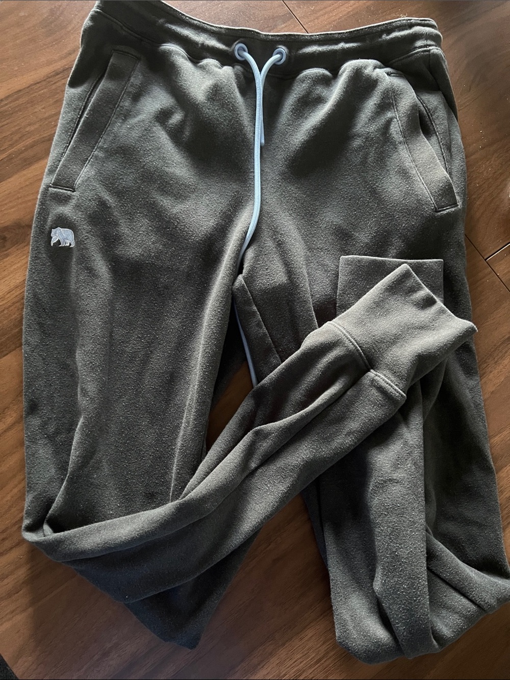 The Normal Brand Charcoal Crewneck Sweatpants XS